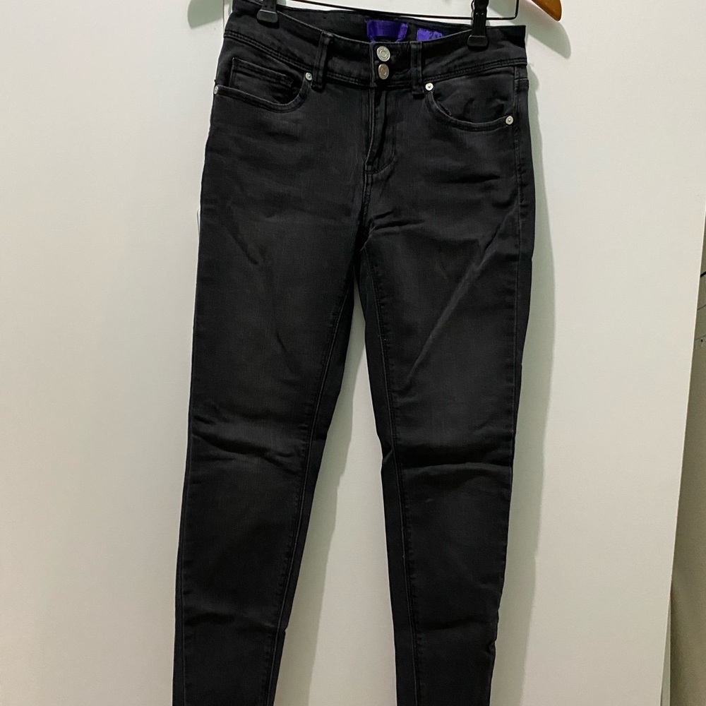 gray jeans